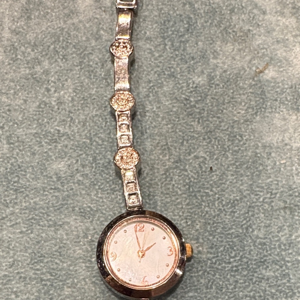 Allure Bridals Silver and Gold Women's Watch